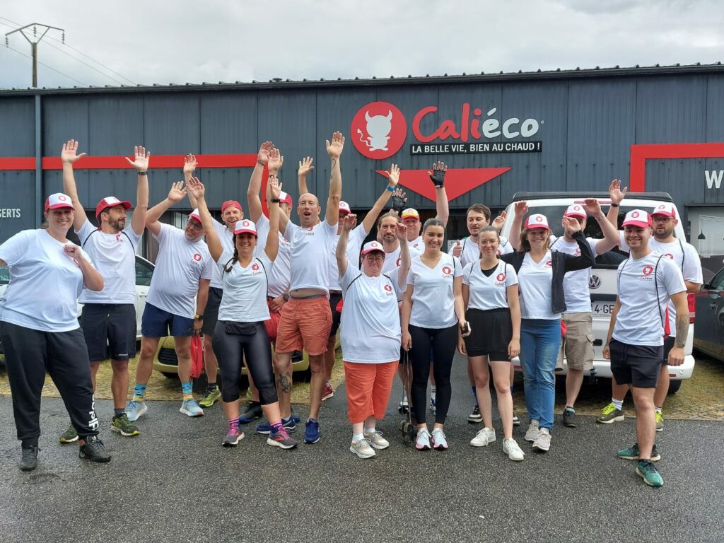 Collaborateurs de Caliéco lors de la journée des 15ans.