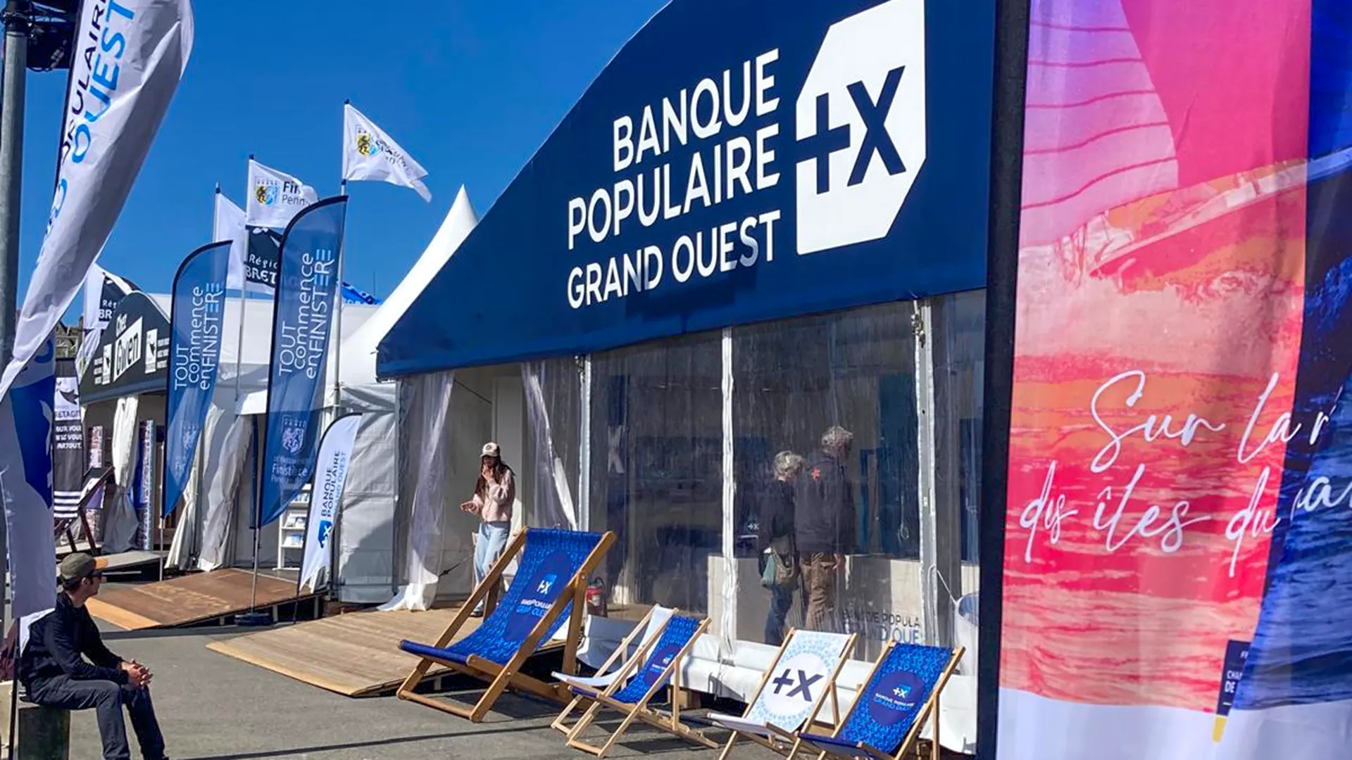 Stand BPGO à Concarneau