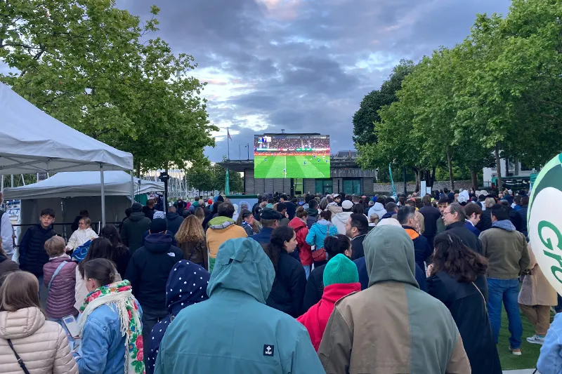 Animation de Fan zone