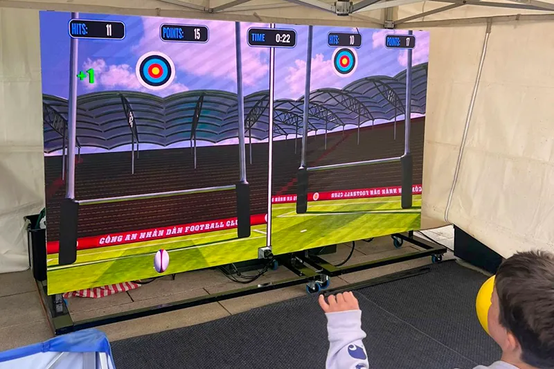 Mur interactif sport